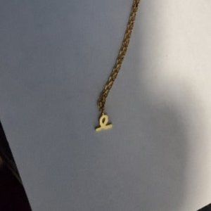 Kate Spade Script Letter E Necklace